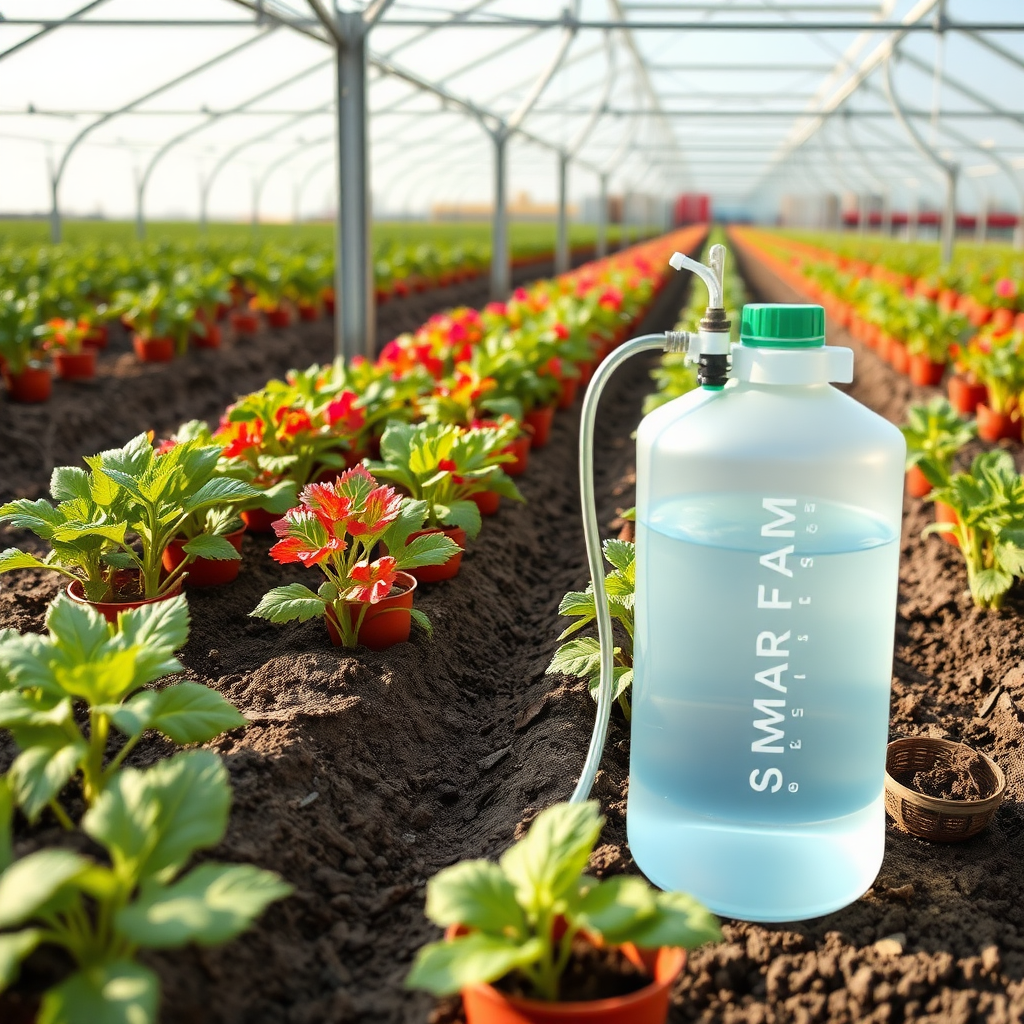 smartfarm with water solution image
