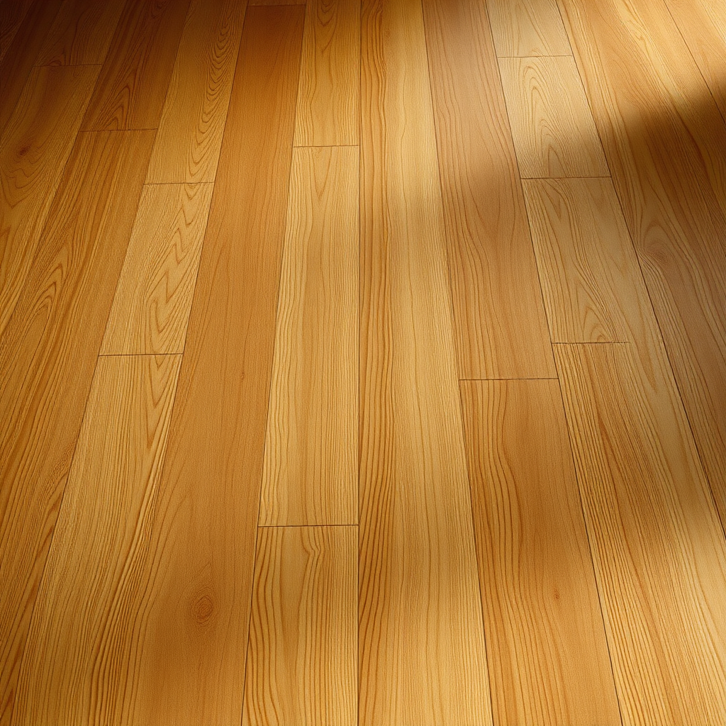 UHD, 4K, {close up of an elegant laminated oak wooden floor, without joints, natural texture, modern, futuristic and minimalist unifamiliar house}, dramatic lighting, high contrast, 35mm, lateral upper perspective view, professional, epic, highly detailed